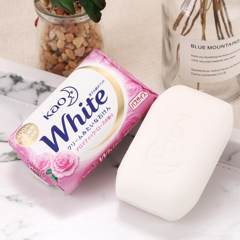 BÁNH XÀ PHÒNG TẮM KAO WHITE SOAP NHẬT BẢN