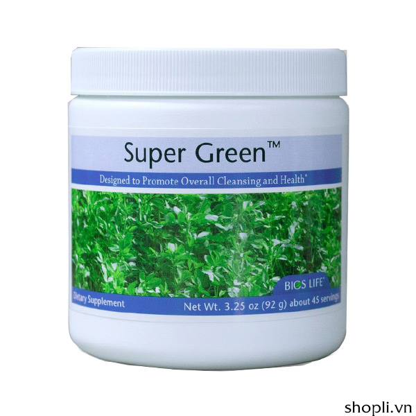 Bột diệp lục Super Green Unicity 92gr