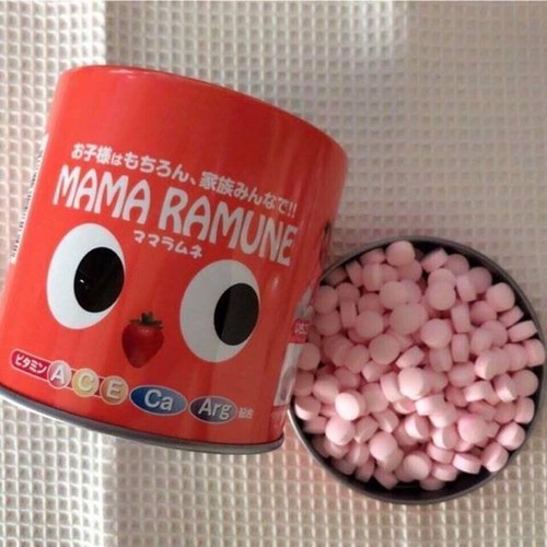 Kẹo cho trẻ biếng ăn Mama Ramune Nhật bản 200 viên