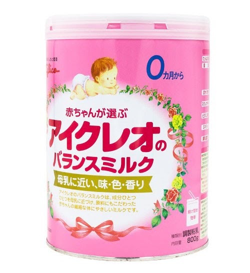 Sữa Glico Nội Địa Nhật Bản số 0 800g ( 0-1 Tuổi)
