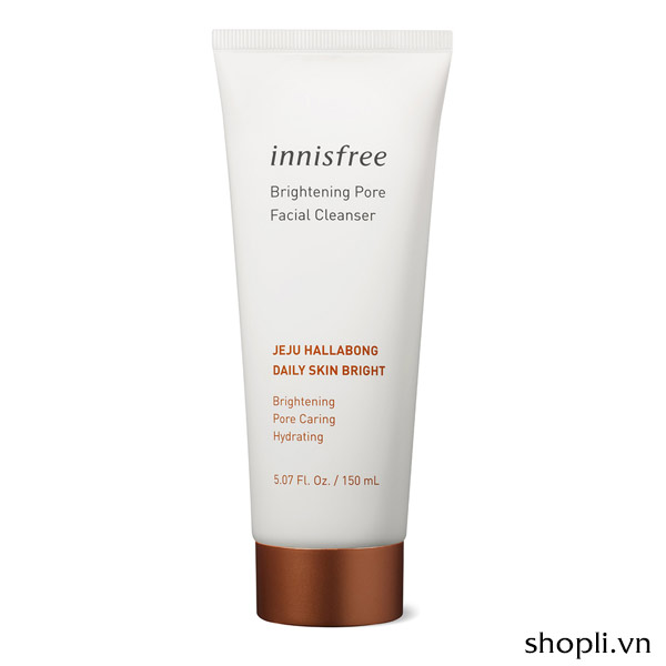 Sữa Rửa Mặt Tạo Bọt Innisfree Brightening Pore Facial Cleanser 150ml