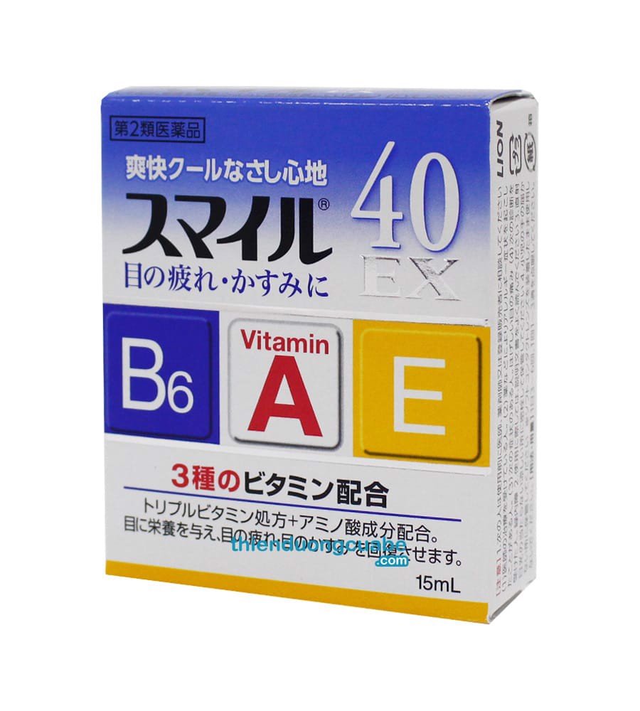 Thuốc nhỏ mắt Smile 40 EX Nhật Bản
