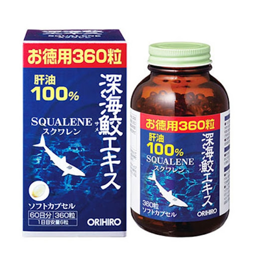 Viên uống dầu gan cá mập Orihiro 360 viên