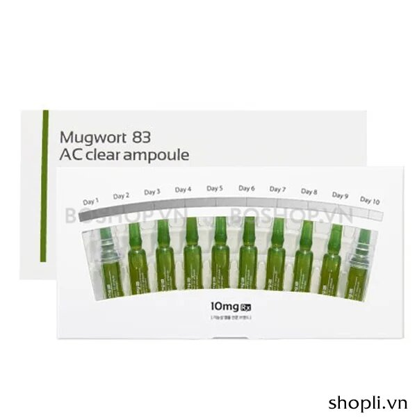 Tinh chất ngải cứu 10MGRX Mugwort 83 AC Clean Ampoule