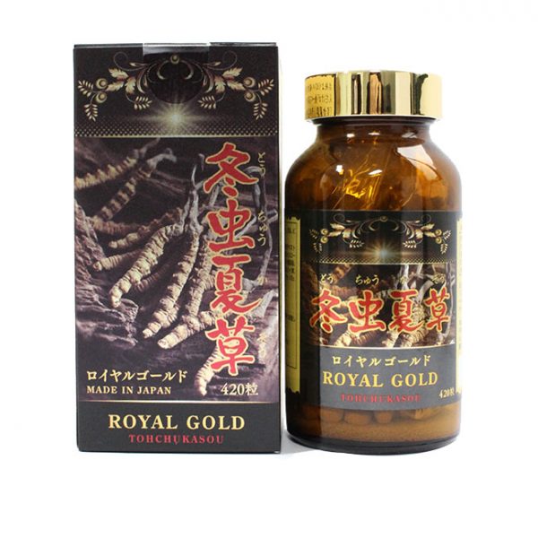 Viên uống Đông trùng hạ thảo Tohchukasou Nhật Bản Royal Gold 420 Viên