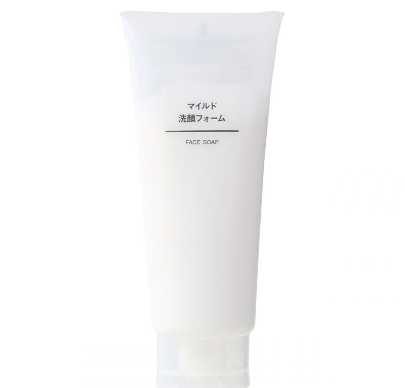 Sữa rửa mặt Muji Face Soap Nhật Bản 120g